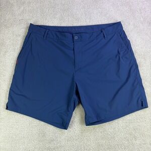 Rhone Resort Shorts Mens 40 Navy 7" Stretch Golf Quick Dry Performance
